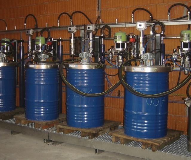 热涂料自动分配喷涂