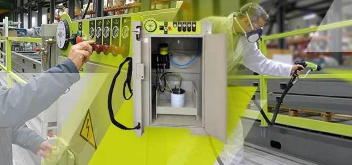 Electrostatic Airmix® solution for water-